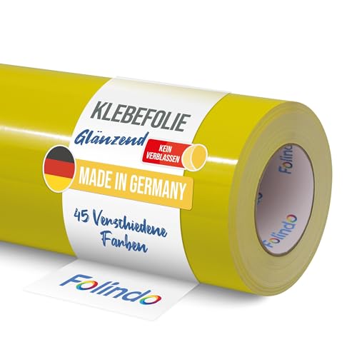 FOLINDO Möbelfolie selbstklebend 621 025 Schwefel-Gelb Glanz Vinyl 5m x 63 cm Klebefolie Möbel, Klebefolie Küche Möbelfolie Folie für Möbel Möbelfolie selbstklebende Folie Küchenfolie selbstklebend FOLINDO Möbelfolie selbstklebend 621 025 Schwefel-Gelb Glanz Vinyl 5m x 63 cm Klebefolie Möbel, Klebefolie Küche Möbelfolie Folie für Möbel Möbelfolie selbstklebende Folie Küchenfolie selbstklebend von Folindo