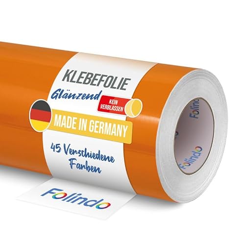 FOLINDO Möbelfolie selbstklebend 621 035 Pastell-Orange Glanz Vinyl 5m x 63 cm Klebefolie Möbel, Klebefolie Küche Möbelfolie Folie für Möbel Möbelfolie selbstklebende Folie Küchenfolie selbstklebend FOLINDO Möbelfolie selbstklebend 621 035 Pastell-Orange Glanz Vinyl 5m x 63 cm Klebefolie Möbel, Klebefolie Küche Möbelfolie Folie für Möbel Möbelfolie selbstklebende Folie Küchenfolie selbstklebend von Folindo