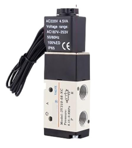 3V310-10NCAI Solenoid Valve With External Coil - Normally Closed Pneumatic Directional Control Valve von Folisila