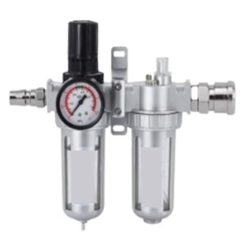 Folisila Oil-Water Separator Dual Unit Pressure Regulating Valve Air Source Treatment Air Compressor Dual Unit SFC400 with 40 Male and Female Connectors Folisila Oil-Water Separator Dual Unit Pressure Regulating Valve Air Source Treatment Air Compressor Dual Unit SFC400 with 40 Male and Female Connectors von Folisila
