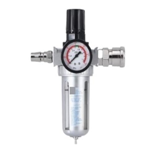 Oil-Water Separator Dual-Unit Pressure Regulator Valve Air Source Treatment Air Compressor Filter Filter Pressure Regulator SFR300 with 30 Male and Female Connectors Oil-Water Separator Dual-Unit Pressure Regulator Valve Air Source Treatment Air Compressor Filter Filter Pressure Regulator SFR300 with 30 Male and Female Connectors von Folisila
