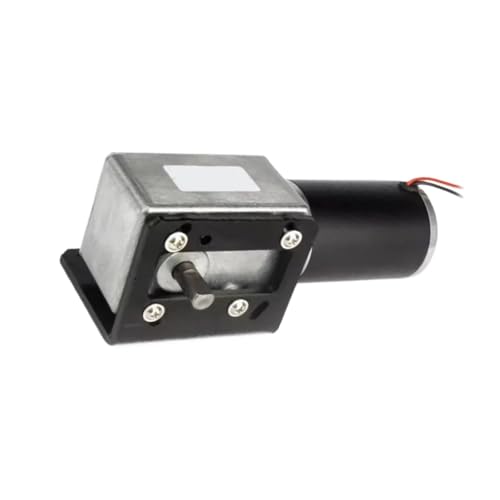 Planetengetriebe Untersetzungsgetriebe DC-Schneckengetriebemotor, 12 V, 24 V, 220 kg, 1,5–296 U/min, umkehrbare, einstellbare Geschwindigkeit(2.5rpm,24V and bracket) von Folisila