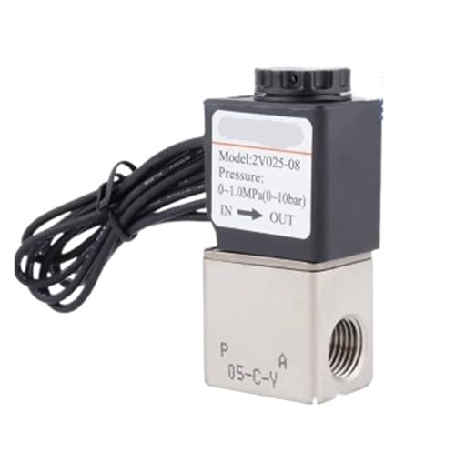 Solenoid Valve 2V02508-DC24V Two-Position Two-Way Pneumatic Solenoid Control Valve with Lead-Out Wires Solenoid Valve 2V02508-DC24V Two-Position Two-Way Pneumatic Solenoid Control Valve with Lead-Out Wires von Folisila