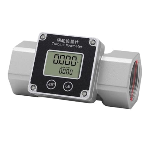 Stainless Steel High-Precision Liquid Flow Meter 1.5" Female Thread von Folisila