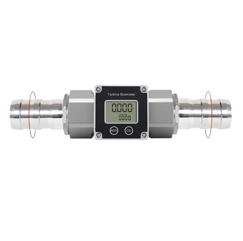 Stainless Steel High-precision Liquid Flow Meter With 1.5-inch Pagoda-style Connectors Fitted At Both Ends von Folisila