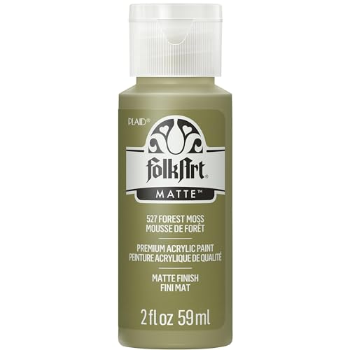 FolkArt Acrylic Paint in Assorted Colors (2 oz), 527, Forest Moss von FolkArt
