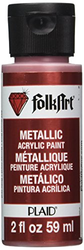 FolkArt Metallic Acrylfarbe in ausgewählten Farben, 657, Regal Red FolkArt Metallic Acrylfarbe in ausgewählten Farben, 657, Regal Red von FolkArt