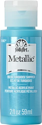 PLAID ENTERPRISES, INC. Schimmernder metallischer Turq-ShMMR. PLAID ENTERPRISES, INC. Schimmernder metallischer Turq-ShMMR. von FolkArt