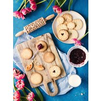 Frühlingsherzen Graviert Nudelholz Für Kekse, Prägen Nudelholz, Durch Laser, Stempel Cookies von FolkRoll