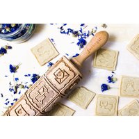 Love Graviert Nudelholz Für Kekse, Prägen Nudelholz, Durch Laser, Stempel Cookies von FolkRoll