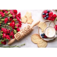 Paris Graviert Nudelholz Für Kekse, Prägen Nudelholz, Durch Laser, Stempel Cookies von FolkRoll