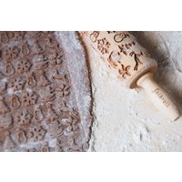 Winter Mix Graviert Nudelholz Für Kekse, Prägen Nudelholz, Durch Laser, Stempel Cookies Winter Mix Graviert Nudelholz Für Kekse, Prägen Nudelholz, Durch Laser, Stempel Cookies von FolkRoll