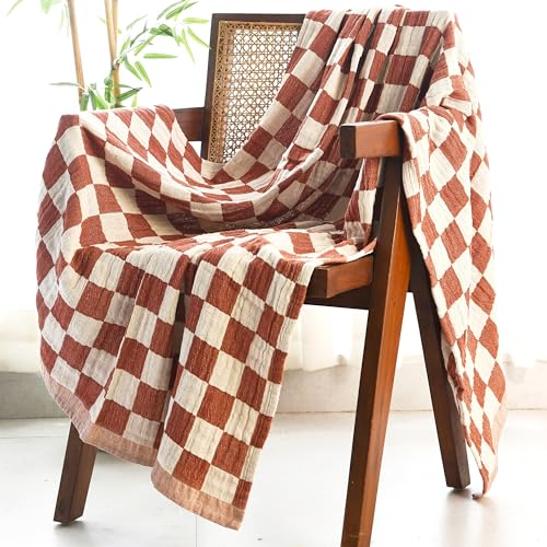 Folkulture Überwurfdecke für Couch, 127 x 152,4 cm, 100% recycelte Baumwolle, Couchdecke und Überwürfe für Stuhl, weiche Überwurfdecke für Bett oder Bettüberwürfe für Sofa, leichte Überwürfe für den Folkulture Überwurfdecke für Couch, 127 x 152,4 cm, 100% recycelte Baumwolle, Couchdecke und Überwürfe für Stuhl, weiche Überwurfdecke für Bett oder Bettüberwürfe für Sofa, leichte Überwürfe für den von Folkulture