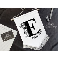 Stift-Display-Banner, Stift Wimpel, Personalisierte Pin-Display, Abzeichen-Display, Abzeichen-Halter, Wandbehang, Abzeichen Lagerung, Stifthalter von FolkyDokeyStudio