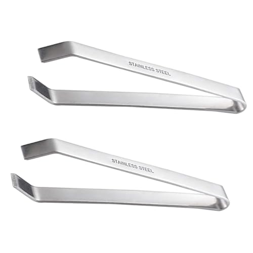 2x Knoblauchschäler, Fischgrätenpinzette, Schuppenentferner aus Edelstahl für Geschenke als Chefkoch 2x Knoblauchschäler, Fischgrätenpinzette, Schuppenentferner aus Edelstahl für Geschenke als Chefkoch von Folpus