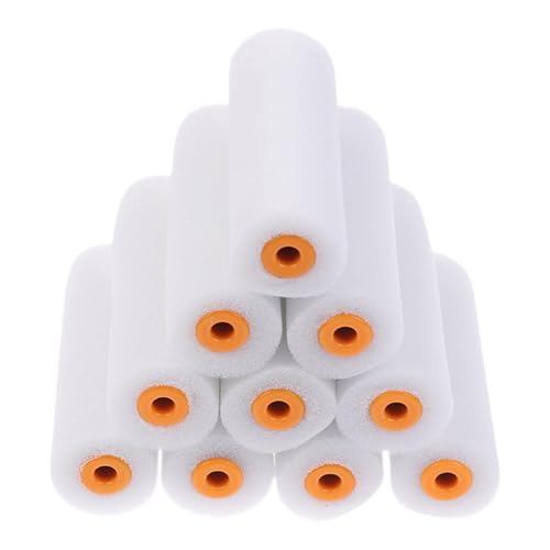 Folpus 10x Farbroller Tragbare Kompakte Schwamm Rollen für Malerei Touch up Trim Rand Folpus 10x Farbroller Tragbare Kompakte Schwamm Rollen für Malerei Touch up Trim Rand von Folpus