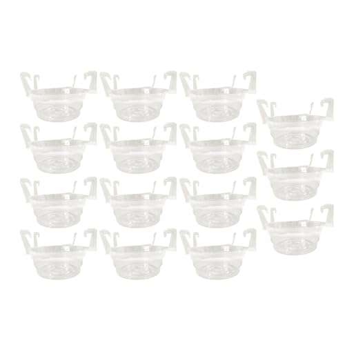 Folpus 15Pcs Blumentopf Tablett mit Haken für Wasser Entwässerung Gartenarbeit Blumentopf Untertassen für Innen, 10inch Folpus 15Pcs Blumentopf Tablett mit Haken für Wasser Entwässerung Gartenarbeit Blumentopf Untertassen für Innen, 10inch von Folpus