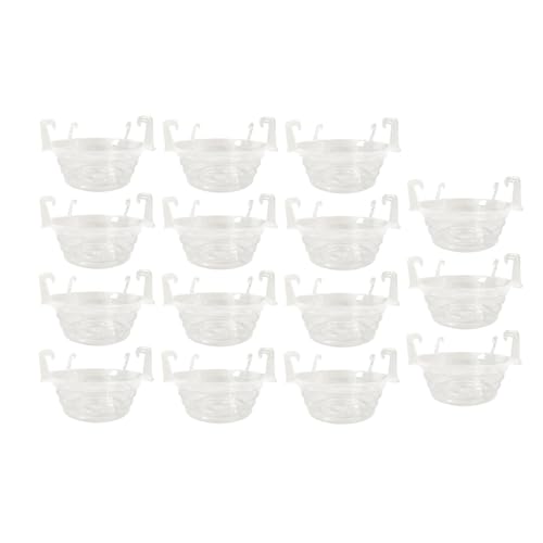 Folpus 15Pcs Blumentopf Tablett mit Haken für Wasser Entwässerung Gartenarbeit Blumentopf Untertassen für Innen, 12inch Folpus 15Pcs Blumentopf Tablett mit Haken für Wasser Entwässerung Gartenarbeit Blumentopf Untertassen für Innen, 12inch von Folpus