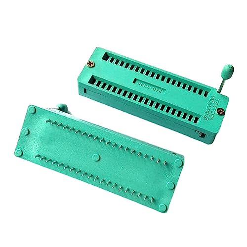 Folpus 2 Stück 40 Pin Zif Dip IC Test Board Sockel Universal IC Test Zif Sockel Folpus 2 Stück 40 Pin Zif Dip IC Test Board Sockel Universal IC Test Zif Sockel von Folpus