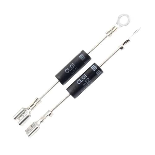 Folpus 2 Stück Mikrowellendioden Mikrowellen-Hochspannungsdioden ersetzen tragbare unidirektionale Hochspannungsdioden Hvm12/CL04-12/CL01-12, CL01 12 von Folpus