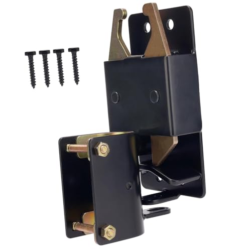 Folpus 2-Wege-Torriegel mit Verriegelung, robuste, verschleißfeste Hardware, Viehtorriegel für Pferdeställe, Ranches, Ställe, Farmen Folpus 2-Wege-Torriegel mit Verriegelung, robuste, verschleißfeste Hardware, Viehtorriegel für Pferdeställe, Ranches, Ställe, Farmen von Folpus