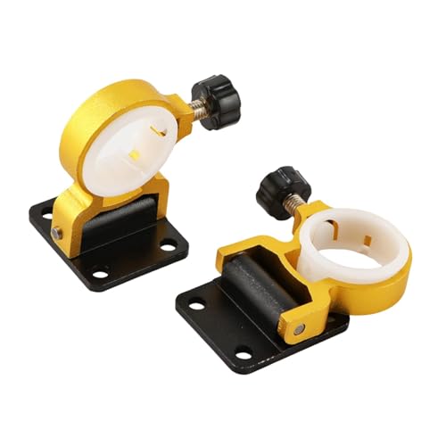 Folpus 2X Angeln Regenschirm Halter Klapp Regenschirm Halterung Universal Angeln Box Halterung, Gelb von Folpus