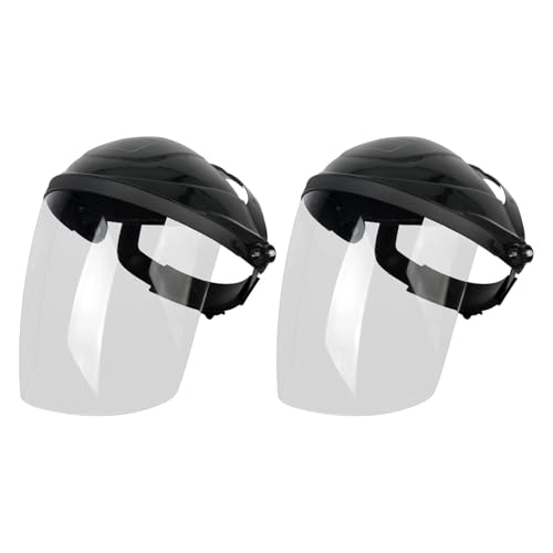 Folpus 2er Set Schweißschutzmaske für Gesicht, Verstellbar Und Transparent, Weiß Folpus 2er Set Schweißschutzmaske für Gesicht, Verstellbar Und Transparent, Weiß von Folpus