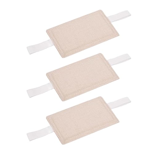 Folpus 3-teiliger Türschalldämpfer, gepolsterter Türschalldämpfer, kollisionssicher, geräuscharm, Türriegelabdeckung, Schalldämpfer für Guten Schlaf von von Folpus