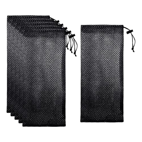 Folpus 6X Vogel Feeder, Vogel Lebensmittel Versorgung Werkzeug Distel Feeder Sack, Hängen Fütterung Net für Garten, Schwarz Folpus 6X Vogel Feeder, Vogel Lebensmittel Versorgung Werkzeug Distel Feeder Sack, Hängen Fütterung Net für Garten, Schwarz von Folpus