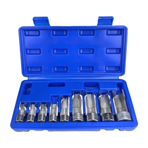 Folpus 9x Generische Auto Sauerstoffsensor Steckdosen mit Aufbewahrungsbox von Folpus