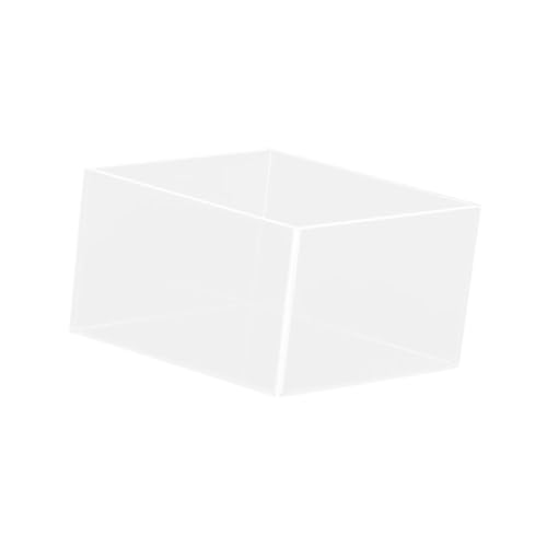 Folpus Acryl Würfel Display -Box 5 -seitig -Sided -Ständer Nist Riser Display Riser für Süßigkeiten Cupcake Partys Buffettisch Hochzeit, 5 Inch von Folpus