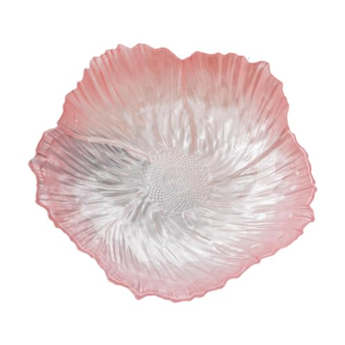 Folpus Blume Platte Salat Obst Snack Tablett Snack Halter Kuchen Dessert Gericht für Hause, L Folpus Blume Platte Salat Obst Snack Tablett Snack Halter Kuchen Dessert Gericht für Hause, L von Folpus