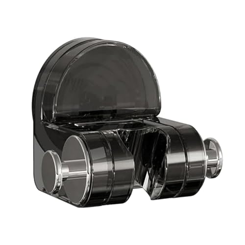 Folpus Brausehalter Duschkopfhalter, Tragbarer Flexibler Wasserdichter Duschhalter Duschbrausenhalter für Badezimmer zu Hause, Grau Silber Folpus Brausehalter Duschkopfhalter, Tragbarer Flexibler Wasserdichter Duschhalter Duschbrausenhalter für Badezimmer zu Hause, Grau Silber von Folpus
