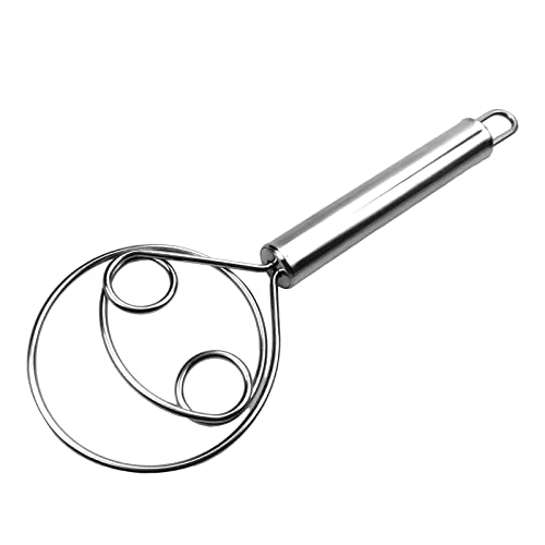 Folpus Dänischer Schneebesen Holländischer Brotbesen Brotmixer Mehlbesen für von Folpus