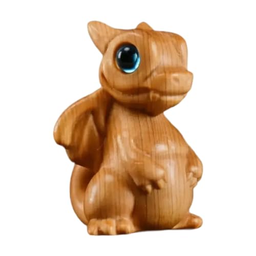 Folpus Dragon Miniatur Figur Desktop -Origination Kleine Sammlung süßer hölzerne Skulptur Holzschnitzerei für Schreibtischbuchhandel Büro Folpus Dragon Miniatur Figur Desktop -Origination Kleine Sammlung süßer hölzerne Skulptur Holzschnitzerei für Schreibtischbuchhandel Büro von Folpus
