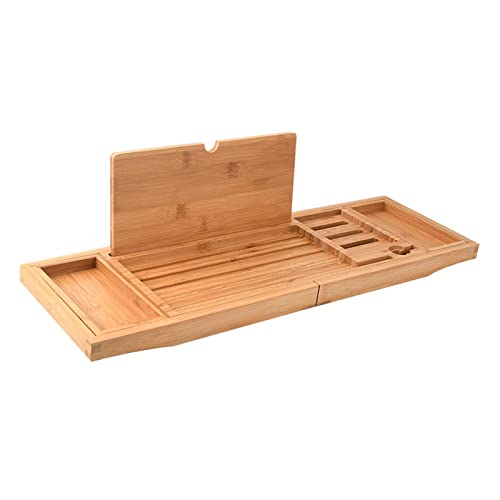 Folpus Erweiterbare Badewannenablage Aus Holz, Seifenschale, Weintablettenhalter über Der Wanne Folpus Erweiterbare Badewannenablage Aus Holz, Seifenschale, Weintablettenhalter über Der Wanne von Folpus