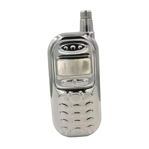 Folpus Flachmann, Handy-Flachmann, Weinflasche, auslaufsicherer Bierflachmann, Mini-Trinkgefäß, 85 ml, Edelstahl, mit Abdeckung für Reisen im Freien Folpus Flachmann, Handy-Flachmann, Weinflasche, auslaufsicherer Bierflachmann, Mini-Trinkgefäß, 85 ml, Edelstahl, mit Abdeckung für Reisen im Freien von Folpus