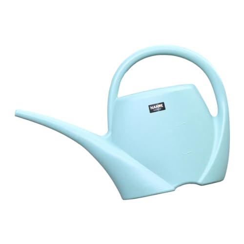 Folpus Blumengießkanne mit langem Ausguss, 3L Mehrweg-Gießkanne, Praktische Gießkanne für die Bewässerung von Pflanzen im Freien, Hellblau von Folpus