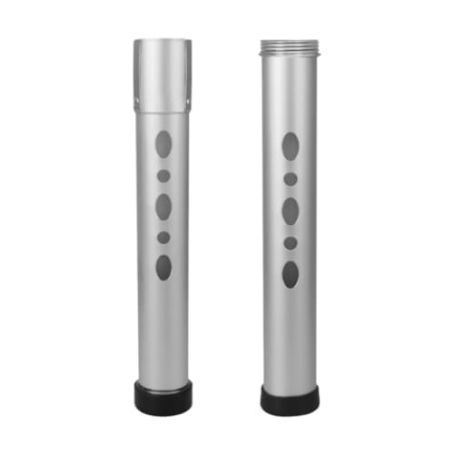 Folpus Golfball Retriever, Ball Grabber, Tragbares Zubehör, Golfball Sammler, Golfball Aufnahmerohr für Die Driving Range, Silber von Folpus