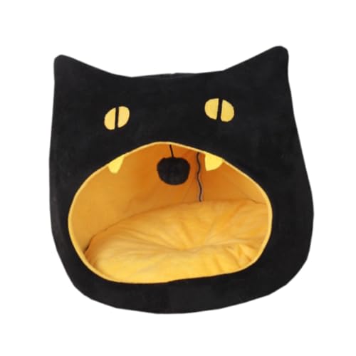 Folpus Halbgeschlossenes Katzennest, Katzenversteck, Haustierunterschlupf, Katzenbett, Höhlenhaus für Kätzchen, Meerschweinchen, 32 cm X 32 cm X 32 Folpus Halbgeschlossenes Katzennest, Katzenversteck, Haustierunterschlupf, Katzenbett, Höhlenhaus für Kätzchen, Meerschweinchen, 32 cm X 32 cm X 32 von Folpus