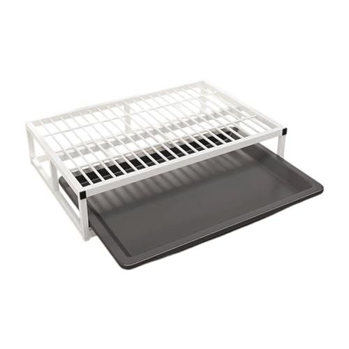 Folpus Indoor-Hundetoilette, Haustiertoilette, Halter für PIPI-Pads, Trainingstoilette für den frühen und die späten Nächte, Weiß von Folpus