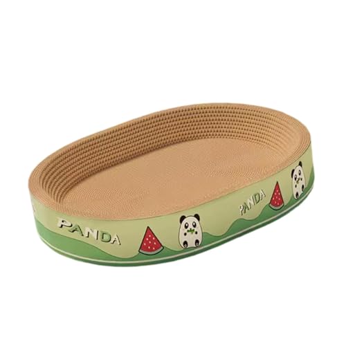 Folpus Katzenkratzbett 2 in 1 Katzenkratzbrett Multifunktionales Kratzkissen Haustiermöbel, Oval S von Folpus