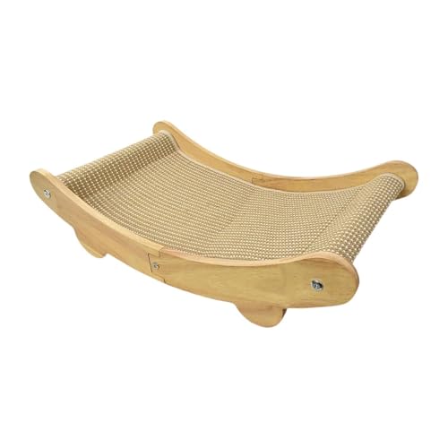 Folpus Katzenkratzbett Katzenkratzbaum für Indoor-Katzen Kratzkissen Holz Kratzliege Folpus Katzenkratzbett Katzenkratzbaum für Indoor-Katzen Kratzkissen Holz Kratzliege von Folpus