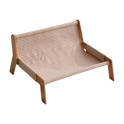 Folpus Katzenkratzbrett Liege Sofa Stuhl 52x44x29cm Kätzchen Spielzeug Möbelschutz, Kissen Aus Jutestoff von Folpus