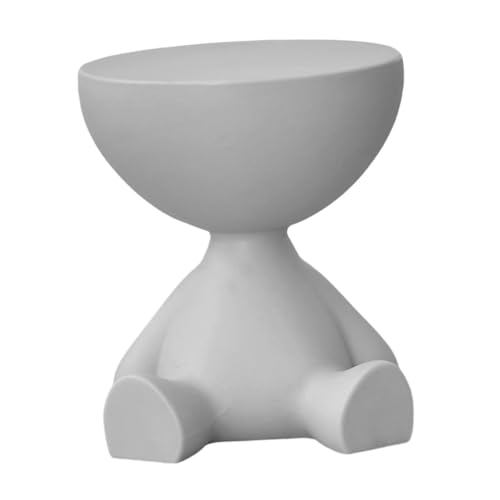 Folpus Kleiner runder Seitenendtisch Innenmöbel Flachkopf Moderner Multifunktions -Accessoire -Tee Tisch für Wohnheim Wohnzimmer Innenräume, Grau Folpus Kleiner runder Seitenendtisch Innenmöbel Flachkopf Moderner Multifunktions -Accessoire -Tee Tisch für Wohnheim Wohnzimmer Innenräume, Grau von Folpus