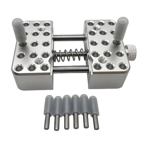 Folpus Mini Schraubstock, Präzisions Flachtisch Schraubstock für Modelle, Uhrenreparatur, Heimwerkerhandwerk Folpus Mini Schraubstock, Präzisions Flachtisch Schraubstock für Modelle, Uhrenreparatur, Heimwerkerhandwerk von Folpus