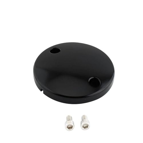 Folpus Motorrad-Steuergehäusedeckel, Hochleistungs-25360-01K Motorradzubehör, Schutz, zu installieren, Teile ersetzen, Schwarz von Folpus