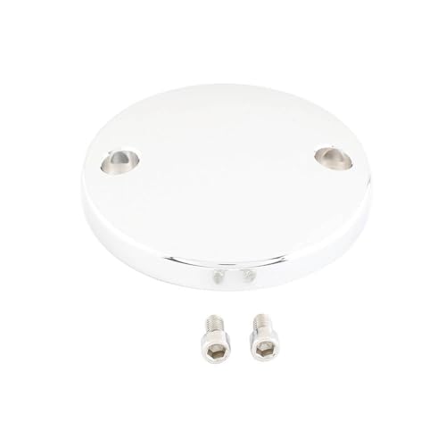 Folpus Motorrad-Steuergehäusedeckel, Hochleistungs-25360-01K Motorradzubehör, Schutz, zu installieren, Teile ersetzen, Silber von Folpus