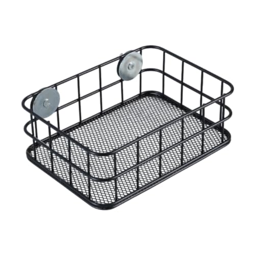 Folpus Papageien-Sitzstange, Plattform, Papageienständer, Metall-Kletterspielzeug, Drahtplattform für kleine Vögel, Schwarz Folpus Papageien-Sitzstange, Plattform, Papageienständer, Metall-Kletterspielzeug, Drahtplattform für kleine Vögel, Schwarz von Folpus