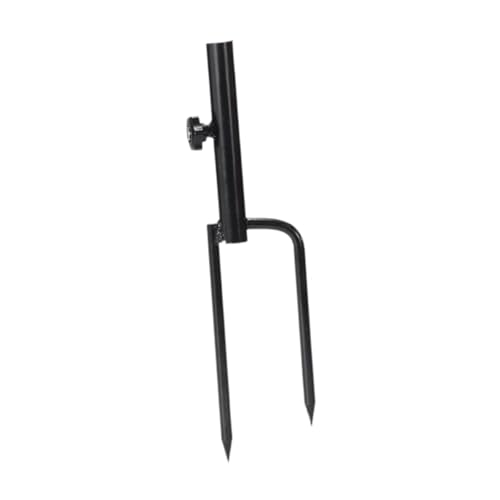 Folpus Sonnenschirmanker Angelschirmständer Basis, Sonnenschirmhalter Pfahl, Strand Rasenschirmanker, Kein Sonnenschirmständer von Folpus